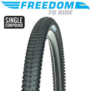 Freedom Off Road Tyre [sz:20 Width:1.95 Type:wire Bead]
