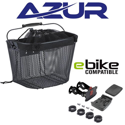 Azur Shopper E-Bike Handlebar Basket | Wollongong Bike Hub