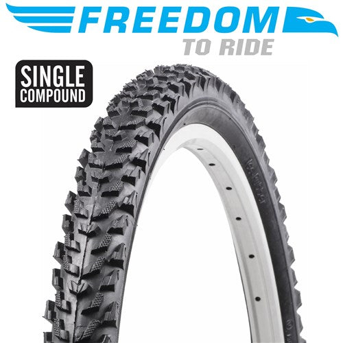 Freedom Kosci 24 X 2.10 Mtb Tread Wire Bead Tyre