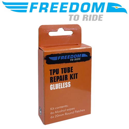 Freedom Tpu Glueless Bicycle Tube Repair Kit