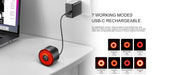 Gaciron Brake Sensor Rear Light [sz:100 Lumen]