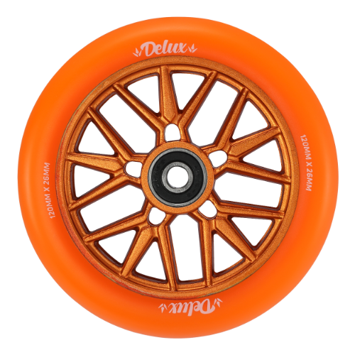 Envy Delux Scooter Wheel Orange/orange (single) [sz:120mm]