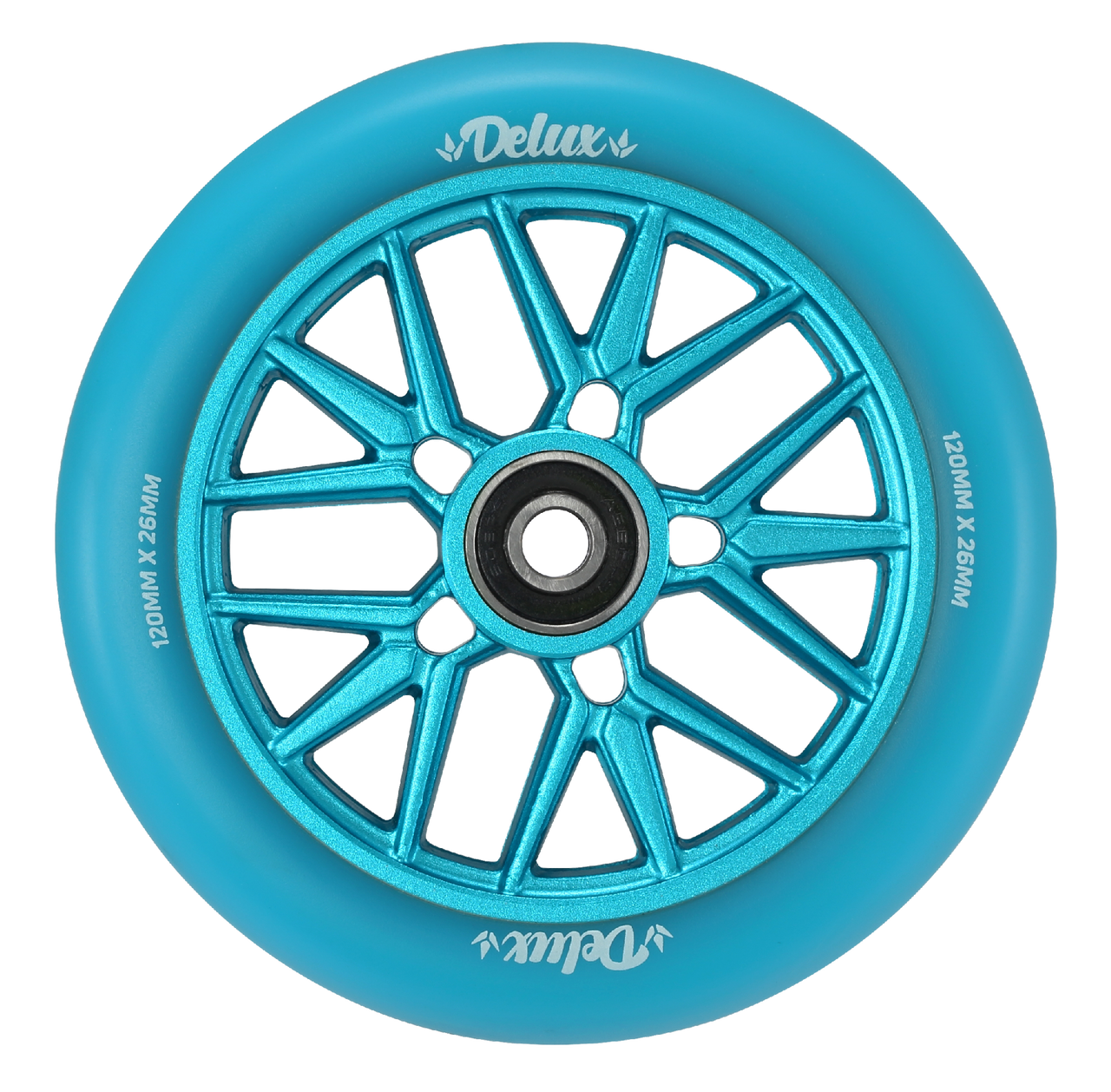 Envy Delux Scooter Wheel Blue/blue (single) [sz:120mm]