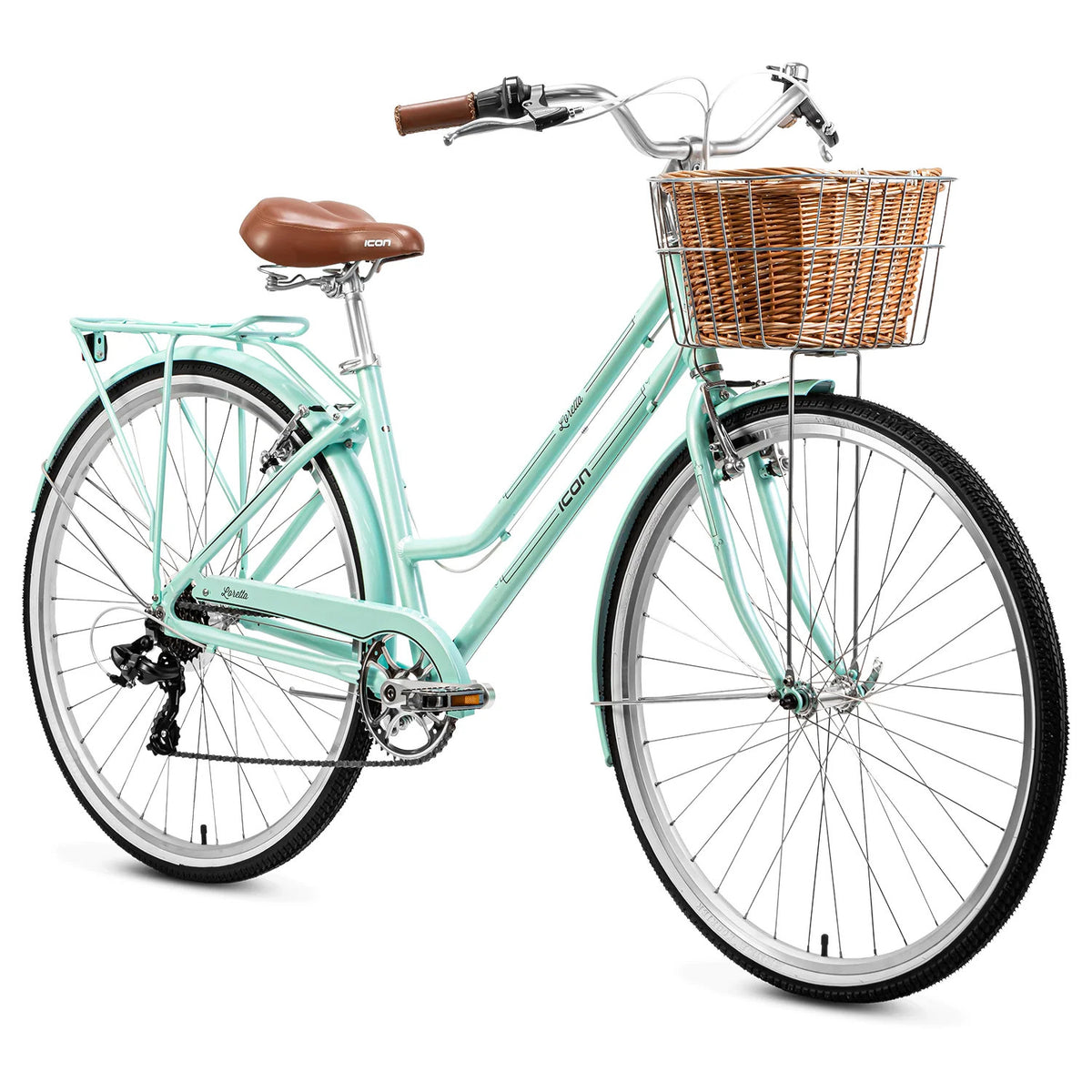 Icon Loretta Retro 7sp Alloy 2027 [sz:md Col:mint]