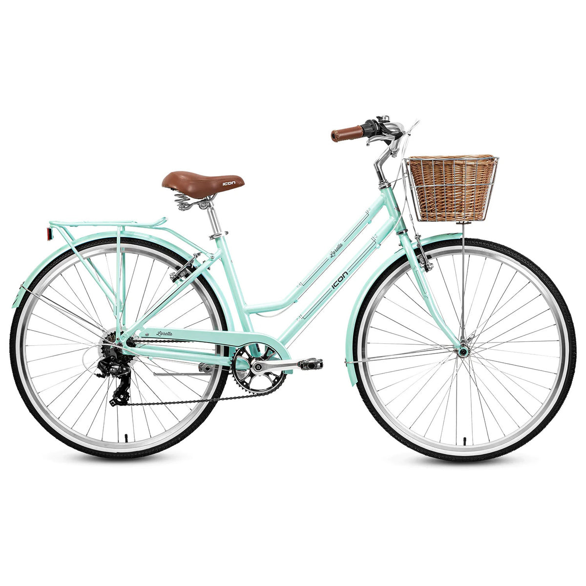 Icon Loretta Retro 7sp Alloy 2027 [sz:lg Col:mint]