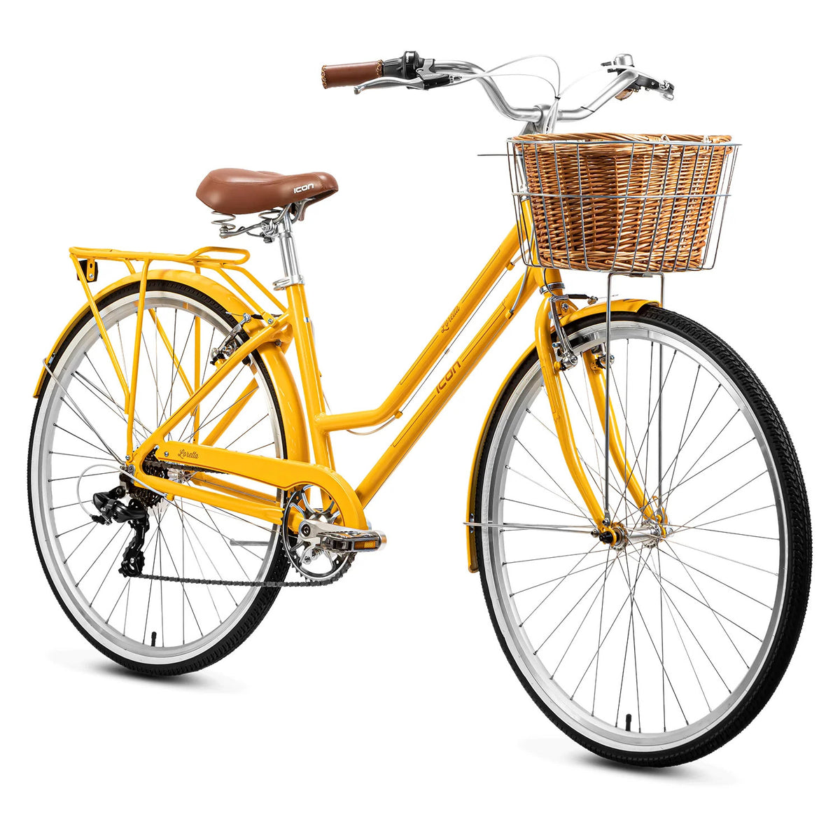 Icon Loretta Retro 7sp Alloy 2027 [sz:lg Col:mango]