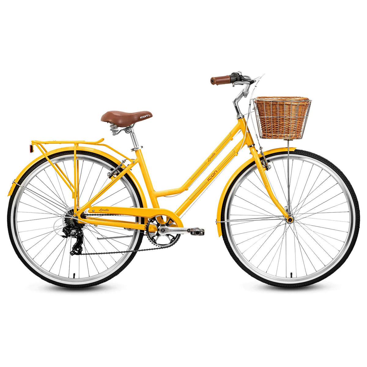 Icon Loretta Retro 7sp Alloy 2027 [sz:lg Col:mango]