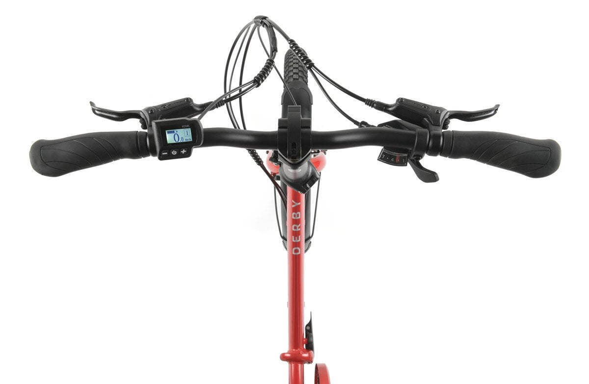 Pedal Derby Folding Ebike 2026 [col:gloss Metallic Red]