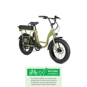 Pedal Brewer 250watt (560 Battery) 2025 [col:matte Green]