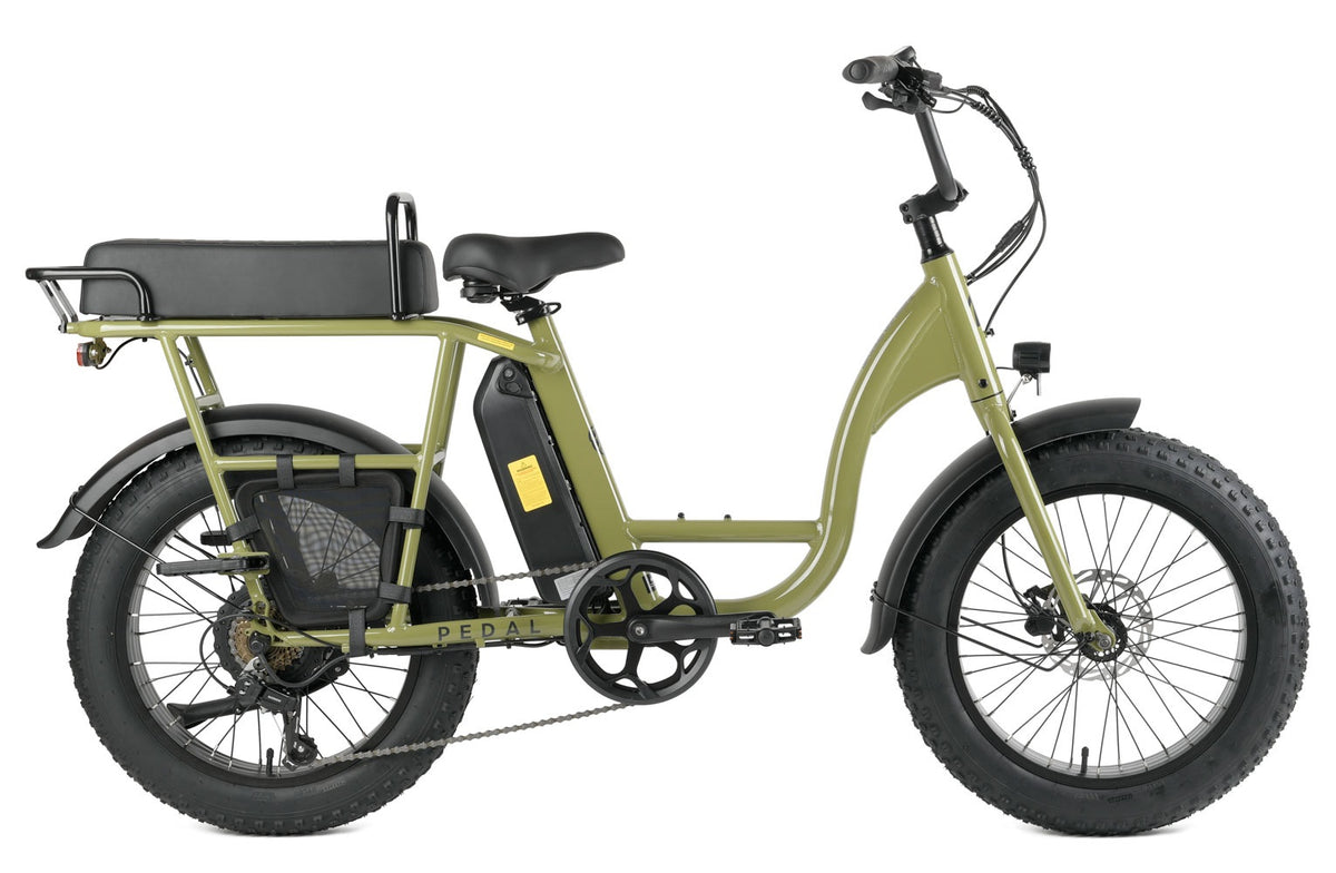 Pedal Brewer 250watt (560 Battery) 2025 [col:matte Green]