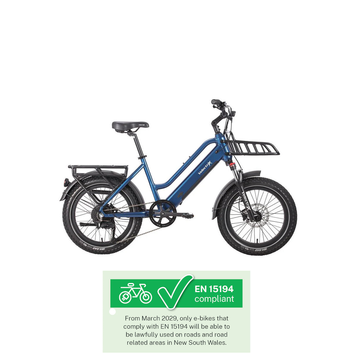 Velectrix Suv 250 Watt Motor Blue 2025