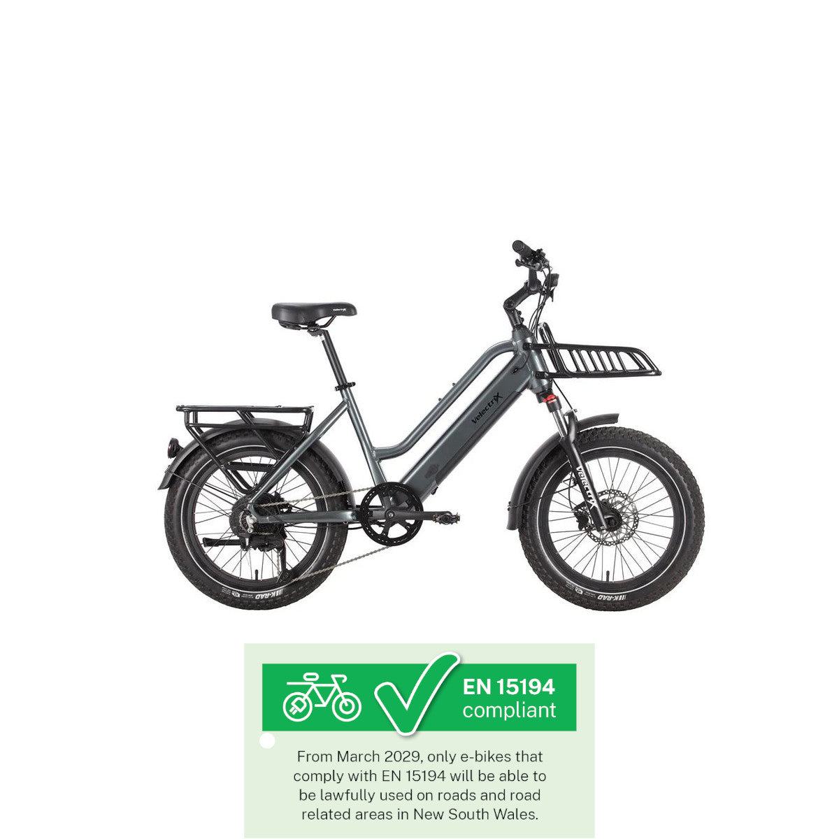 Velectrix Suv 250 Watt Motor Grey 2025