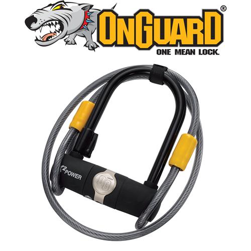 Onguard bulldog combination sales d lock with cable